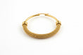 Load image into Gallery viewer, Elegant Gold Mesh Hoop Earrings