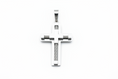 Load image into Gallery viewer, Cable Cross Pendant