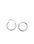 Load image into Gallery viewer, 925 Sterling silver Hoop earrings