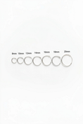 Load image into Gallery viewer, 925 Sterling Silver Sleeper Hoop Earrings with Coloured Cubic Zirconia Stones
