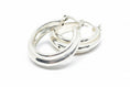 Load image into Gallery viewer, Classic Hoop Sterling Silver Earrings