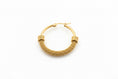 Load image into Gallery viewer, Elegant Gold Mesh Hoop Earrings
