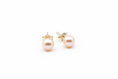 Load image into Gallery viewer, 925 Sterling Silver Pearl Stud Earrings