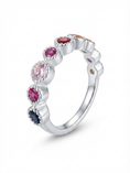 Load image into Gallery viewer, Endless Joy Multi-Color Sterling Silver Ring