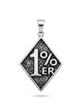 Load image into Gallery viewer, 1% ER Pendant Stainless Steel