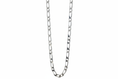 Load image into Gallery viewer, Curb Figaro Link Silver Necklace