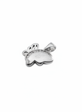 Load image into Gallery viewer, Bee Cubic Pendant Sterling Silver