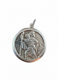 Load image into Gallery viewer, Saint Christopher Sterling Silver Pendant