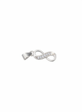 Load image into Gallery viewer, Infinity Cubic Pendant Sterling Silver