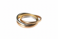 Load image into Gallery viewer, 3 Tone Russian Wedding Stainless Steel Ring