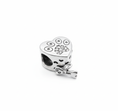 Load image into Gallery viewer, Pandora Compatible Dog Paw Heart Pendant Sterling Silver