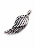 Load image into Gallery viewer, Angel Wing Large Pendant Sterling Silver