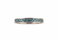 Load image into Gallery viewer, 925 Sterling Silver Ring with Topaz Cubic Zirconia stone