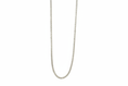 Load image into Gallery viewer, Curb Diamond Link Silver Necklace