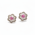 Load image into Gallery viewer, Vintage Starburst 925 Sterling Silver Earrings