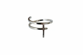 Load image into Gallery viewer, Adjustable Cross Stainless Steel Ring