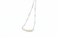 Load image into Gallery viewer, White and Yellow Daisy Bracelet