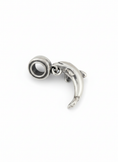 Load image into Gallery viewer, Dolphin Pendant Sterling Silver