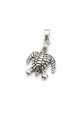 Load image into Gallery viewer, Tortoise Pendant Sterling Silver