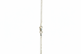 Load image into Gallery viewer, Curb Diamond Link Silver Necklace