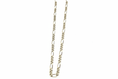 Load image into Gallery viewer, Figaro Link Silver Necklace