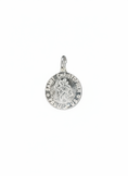 Load image into Gallery viewer, Vintage Saint Christopher Protect Us Sterling Silver Pendant