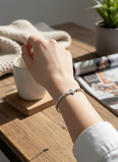 Load image into Gallery viewer, Cross Adjustable Tennis Bracelet