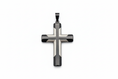Load image into Gallery viewer, Two-Tone Flared Inlay Cross