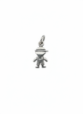 Load image into Gallery viewer, Boy Pendant Sterling Silver