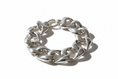 Load image into Gallery viewer, Cuban Link Silver Bracelet