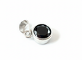 Load image into Gallery viewer, Black Cubic Pendant Sterling Silver