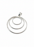 Load image into Gallery viewer, Multi Ring Pendant Sterling Silver