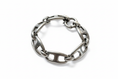Load image into Gallery viewer, Puffed Buckle Link Silver Bracelets