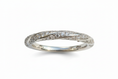 Load image into Gallery viewer, 925 Sterling Silver Twist band with Cubic Zirconia stones