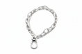 Load image into Gallery viewer, Pandora Oval Link with Anchor Chain Silver Bracelet
