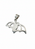Load image into Gallery viewer, Bat Pendant Sterling Silver