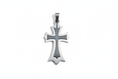 Load image into Gallery viewer, Flared Two-Tone Cross