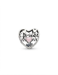 Load image into Gallery viewer, Pandora Compatible I Love you Mom Pendant Sterling Silver