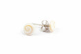 Load image into Gallery viewer, 925 Sterling Silver Shiva Shell Stud Earrings
