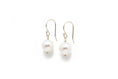 Load image into Gallery viewer, 925 Sterling Silver Hanging Pearl Earrings
