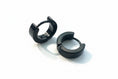 Load image into Gallery viewer, Black Huggie Earrings
