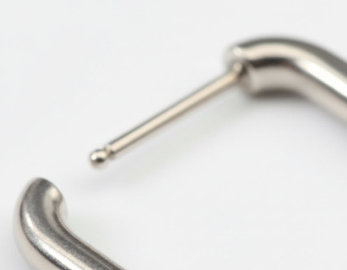 Rectangular Hoop Earrings