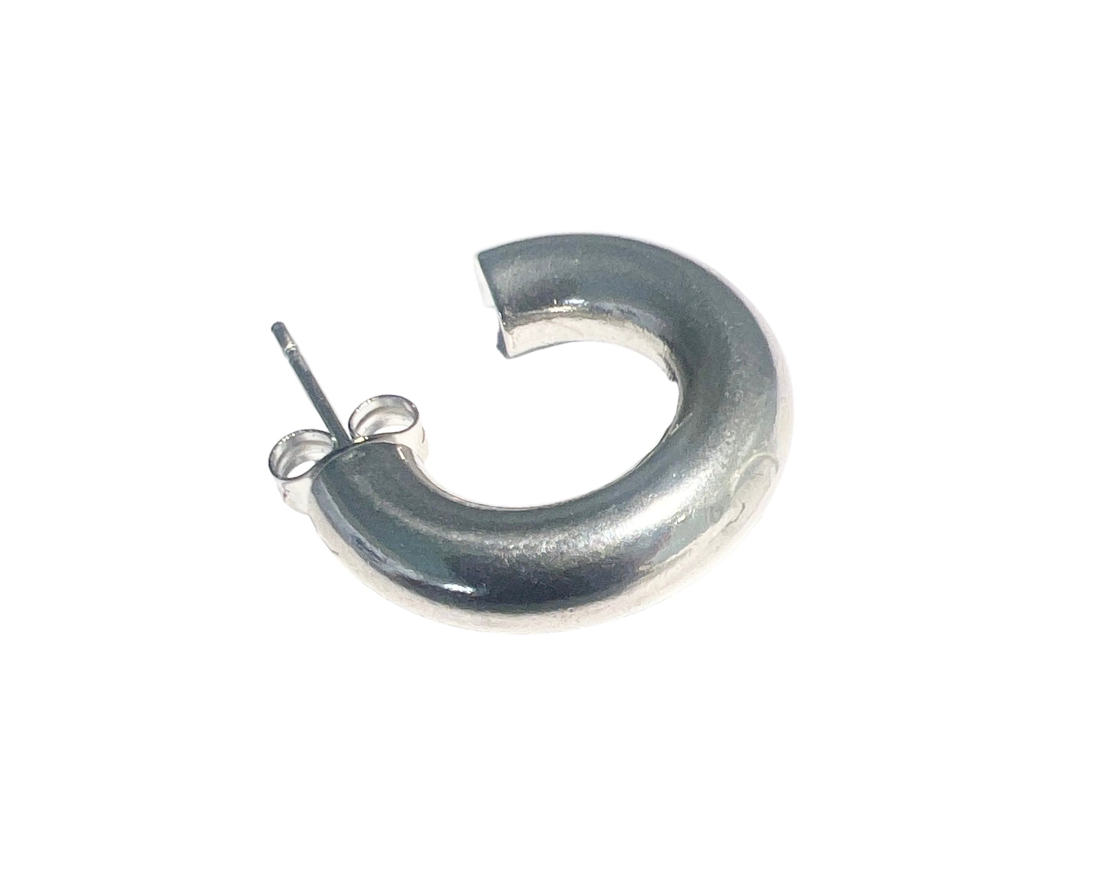 Puffy Hoop Earrings