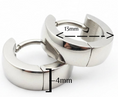 Load image into Gallery viewer, Curved Huggie Earrings
