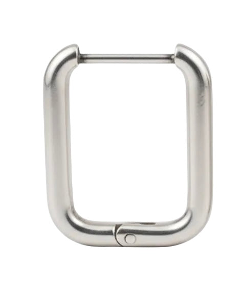 Rectangular Hoop Earrings