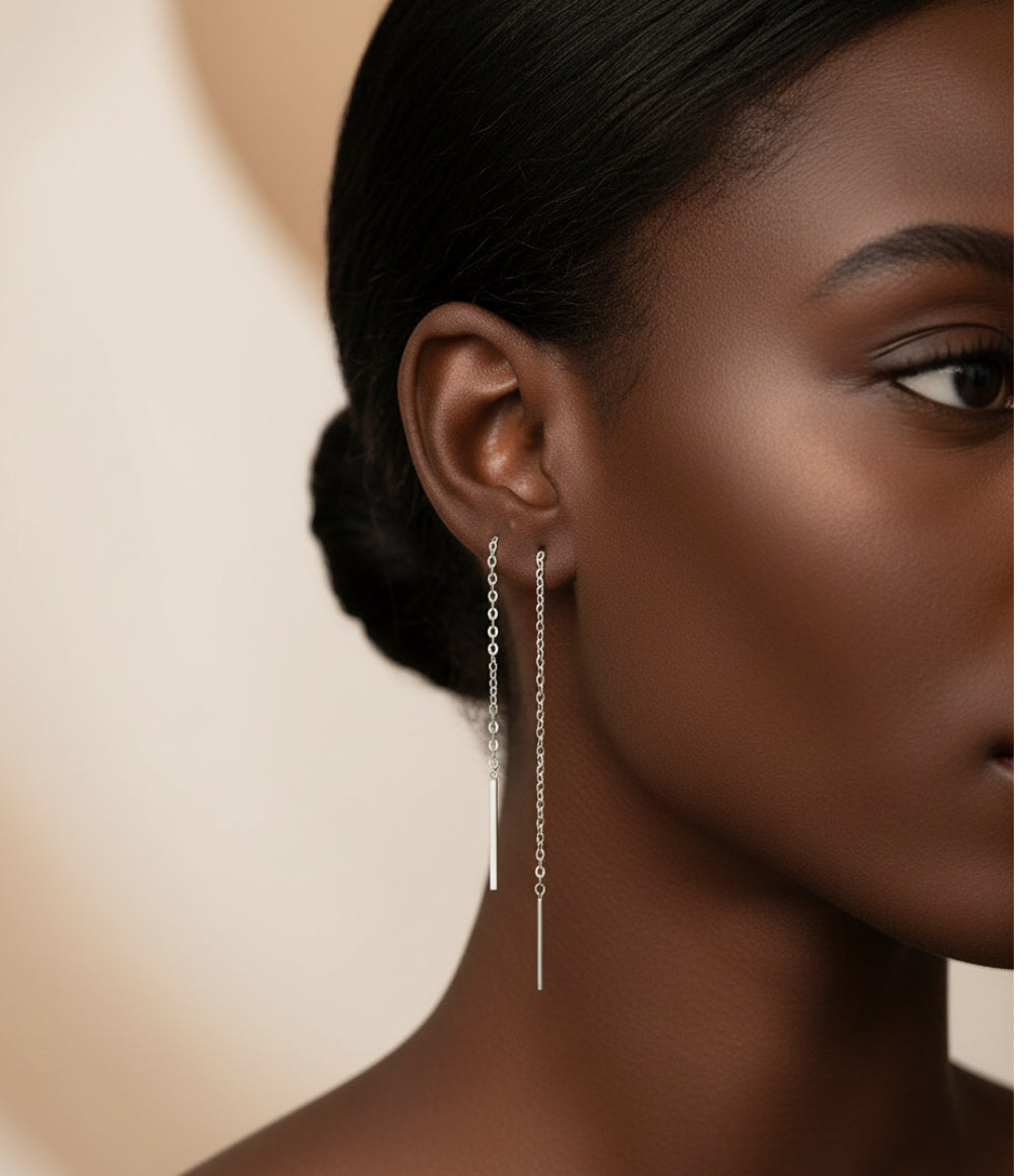 Staple Threader Earrings