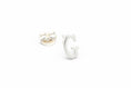 Load image into Gallery viewer, 925 Sterling Silver Letter  G Stud Earrings
