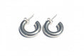 Load image into Gallery viewer, Puffy Hoop Earrings
