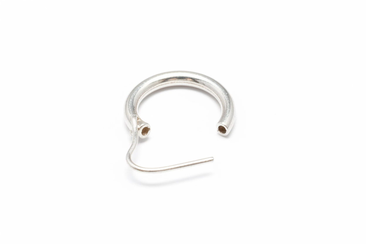 925 Sterling Silver Hoop Sleeper Earrings