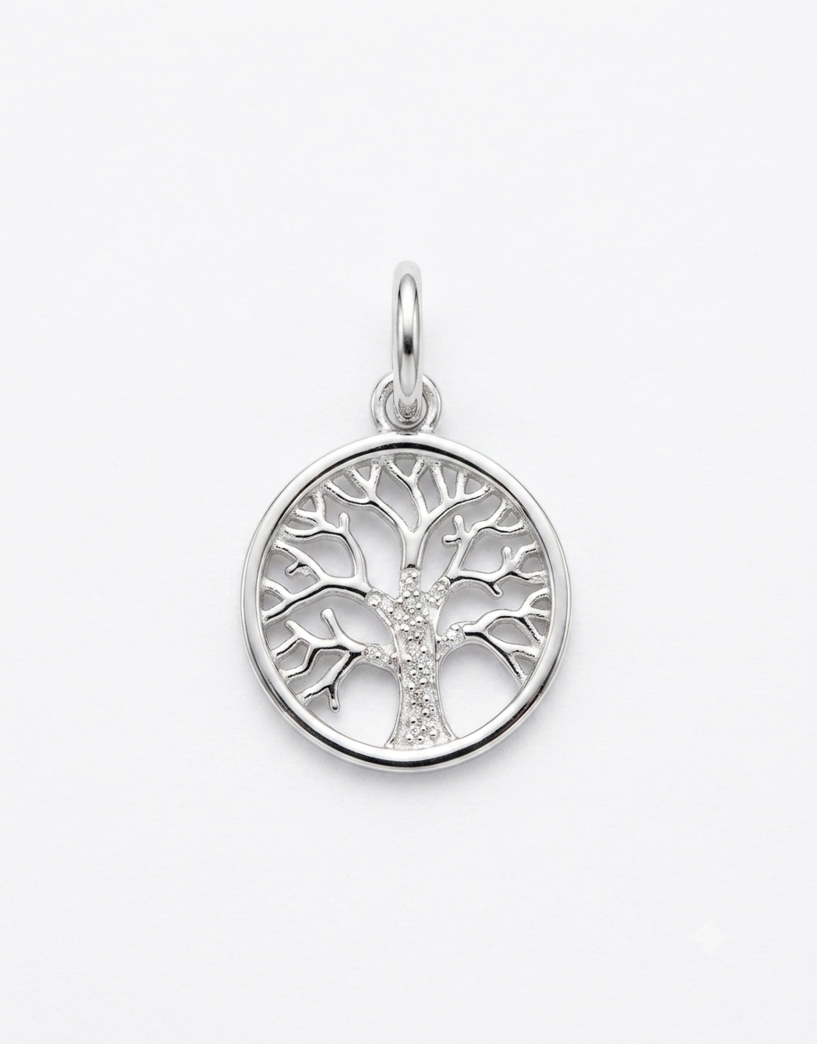 925 Sterling silver Tree of life pendant